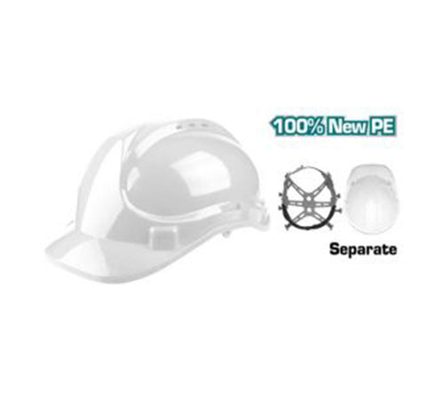 Casque de Sécurité TOTAL en Polypropylène (PP)