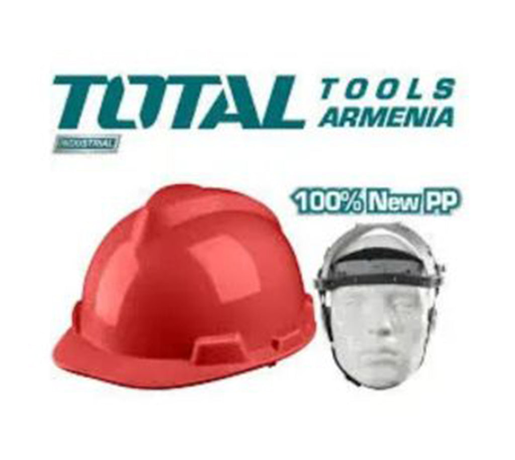 Casque de Sécurité TOTAL en Polypropylène (PP)