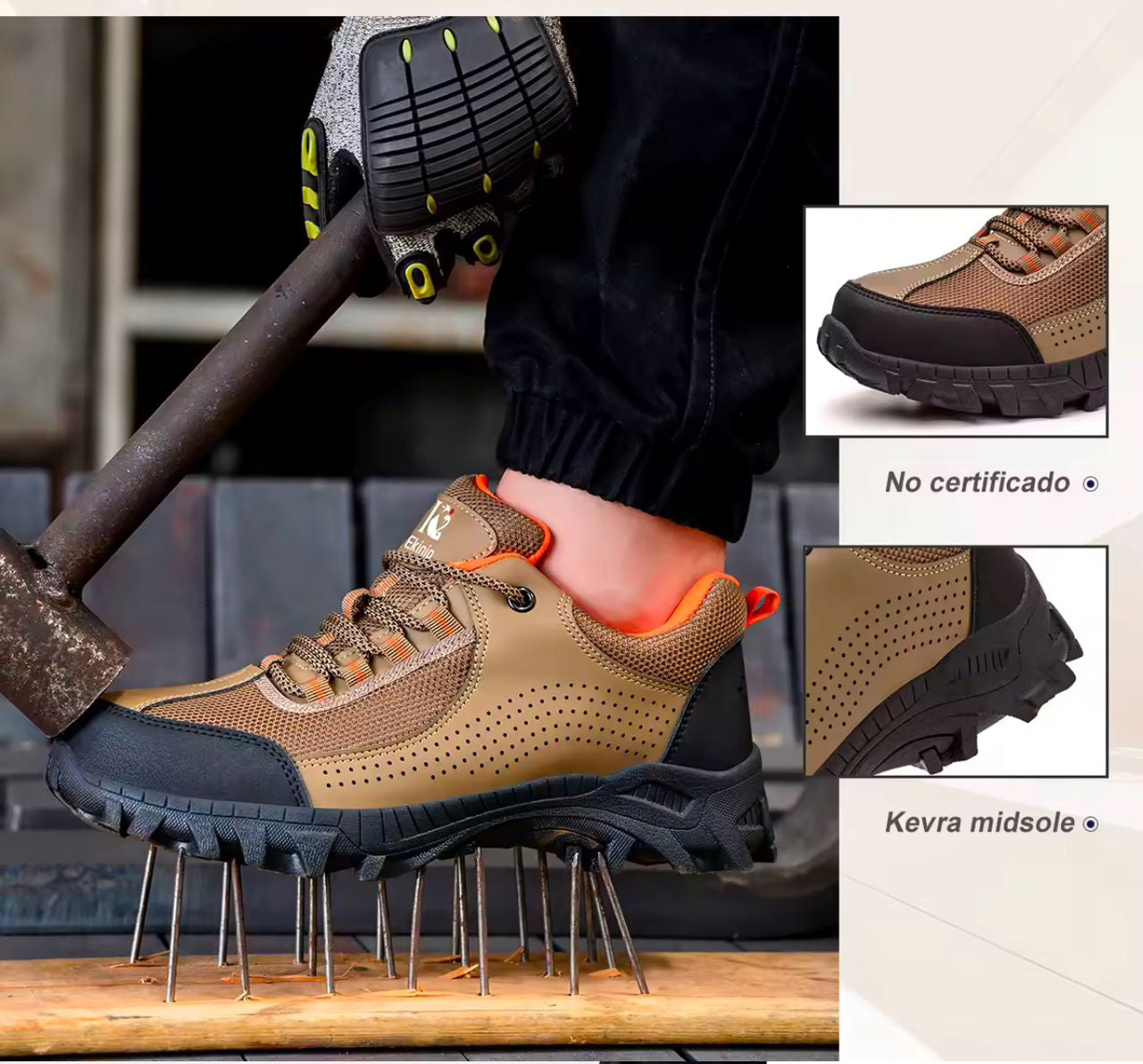 Chaussure de Sécurité Ekinio K2 Antidérapante