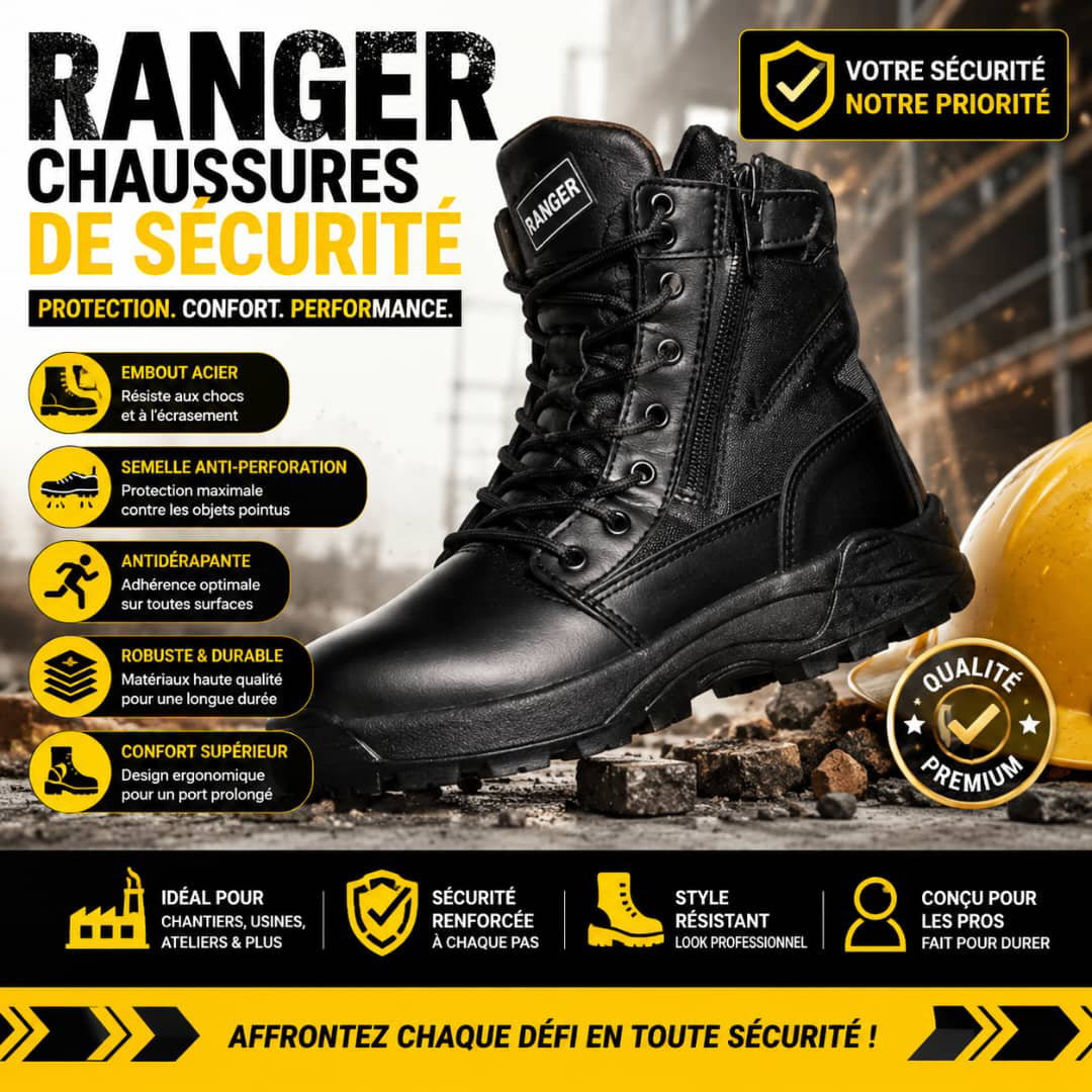 Chaussures de Sécurité Ranger Professionnelles