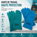 Gants de Soudure en Cuir ADEGSO – Protection Haute Température