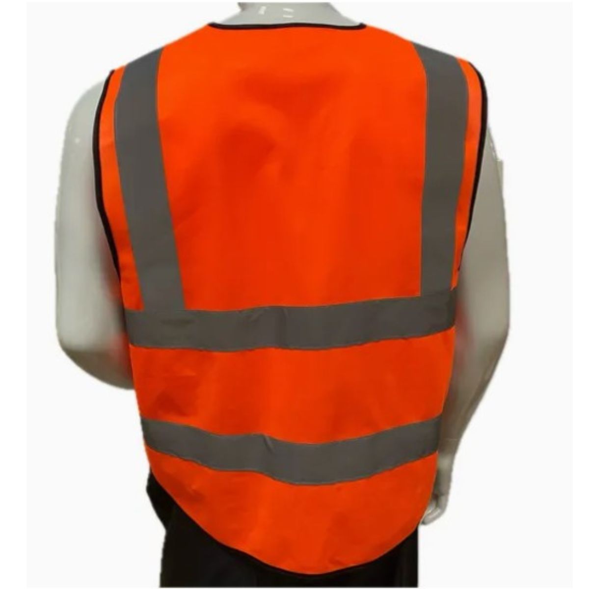 Gilet de Protection Sécurité Multi-Poches Réfléchissant Haute Visibilité