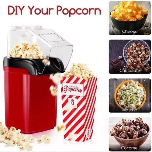 Machine à Pop-Corn Portable – Préparation Rapide Sans Huile – Popcorn Maison Sain & Délicieux