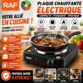 Plaque Chauffante Électrique 500W – Réchaud Électrique Compact – Mini Plaque de Cuisson Portable