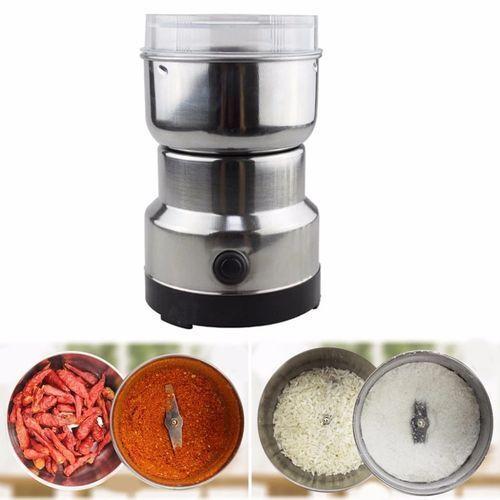 Mini Moulin Électrique Multifonction – Broyeur Épices, Café, Piment, Riz et Céréales – Inox Haute Performance