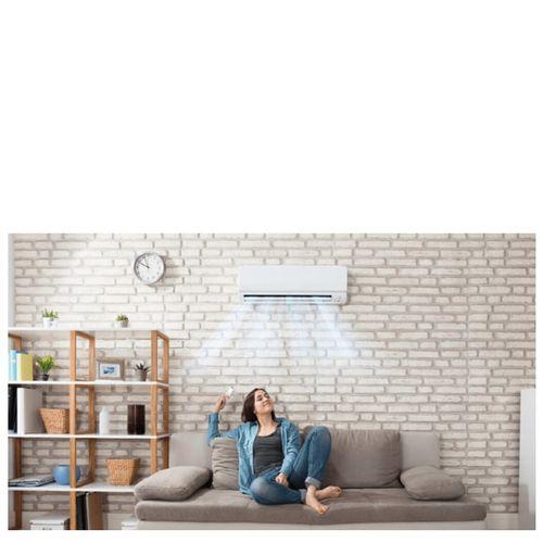 Climatiseur Split 9000 BTU 1.25CV – Air Conditionné Économique Refroidissement Rapide Gaz R410 – Blanc