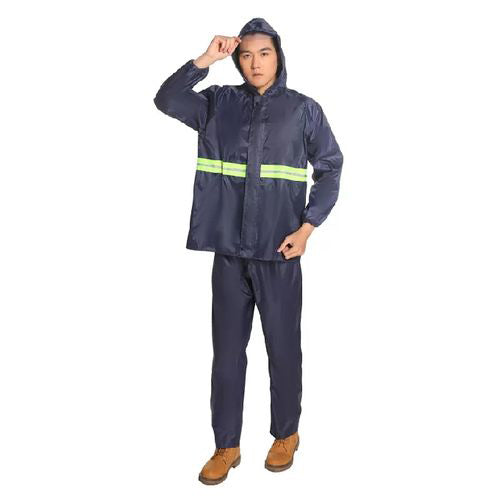 Tenue de Pluie Imperméable Complète Haute Visibilité